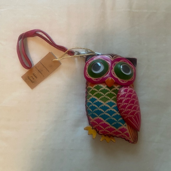 Owl Pouch/Wristlet - Picture 2 of 4